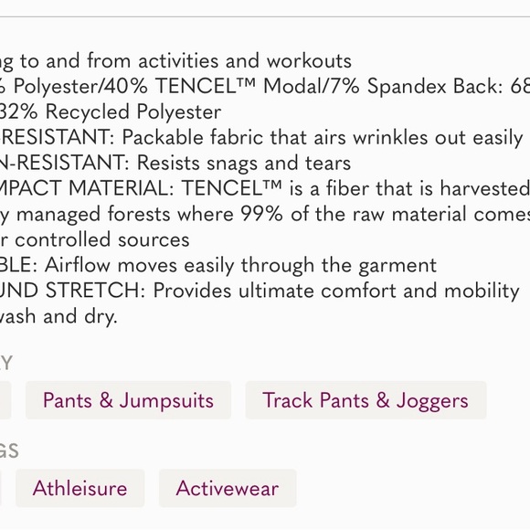 Athleta get set hybrid joggers - Picture 4 of 6